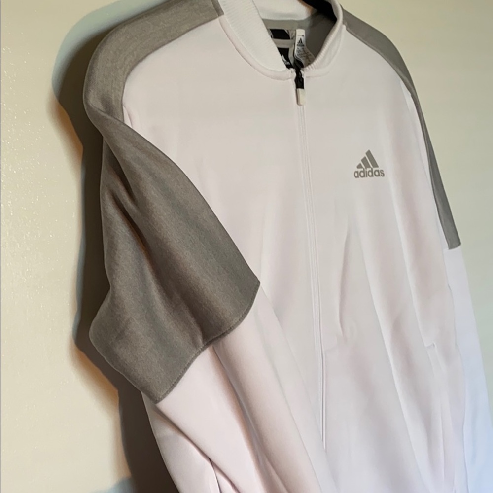 NWOT Adidas Climawarm Fleece Zipper Jacket